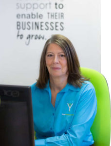 Image showing laura-morrison sitting at a desk in Your Telemarketing