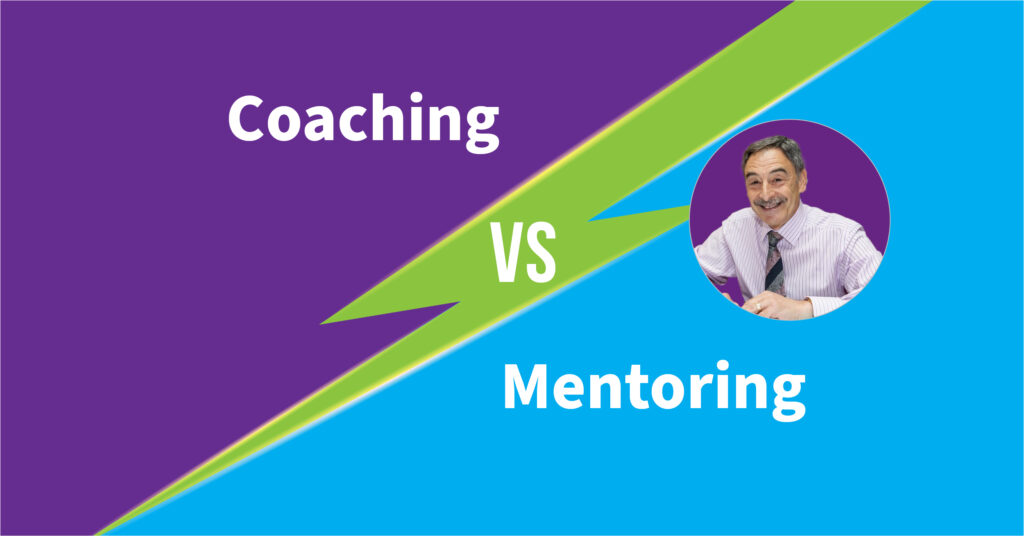 Coaching vs Mentoring banner