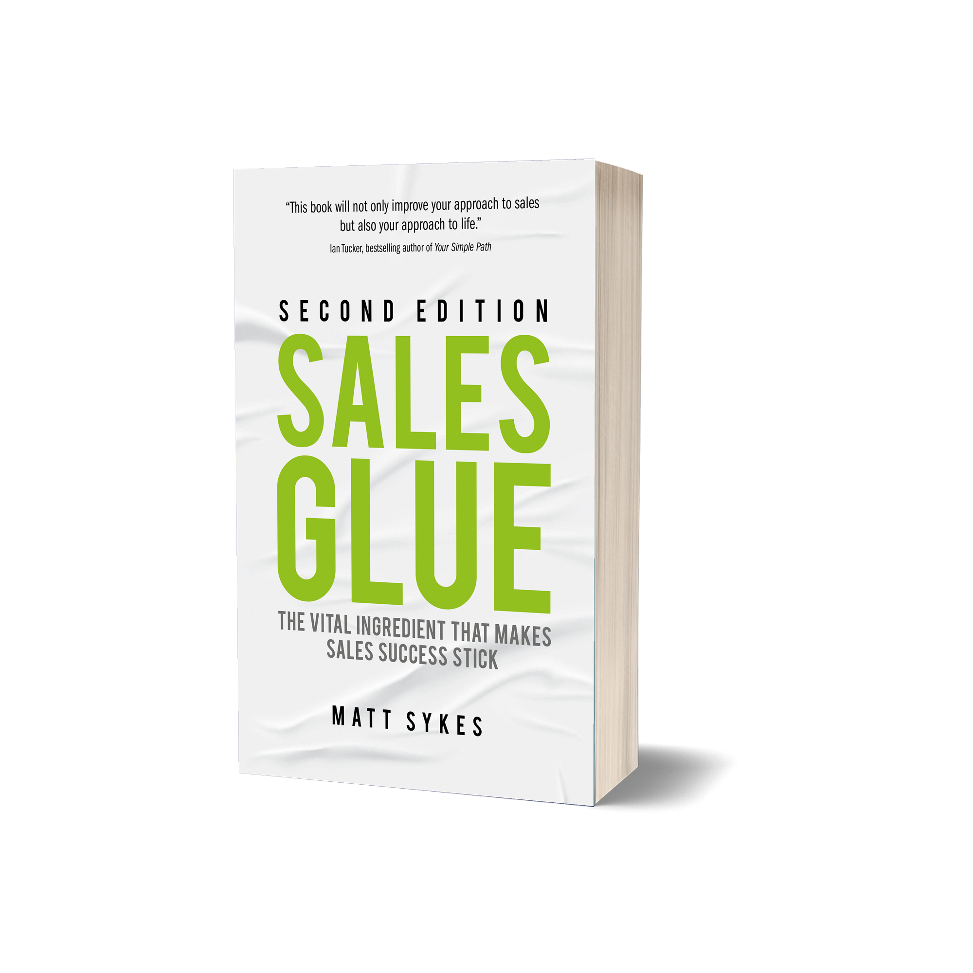 Book cover: Sales Glue